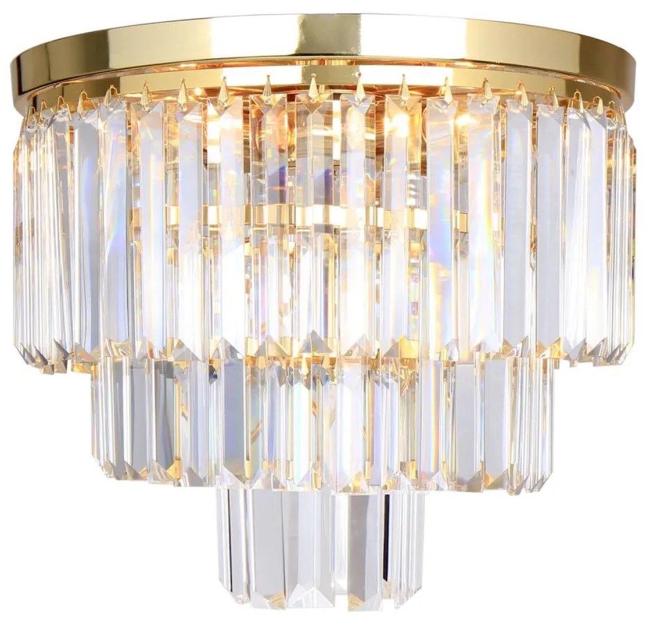 Zuma Line C17106/1 - Plafoniera AMEDEO 1xE27/40W/230V oro