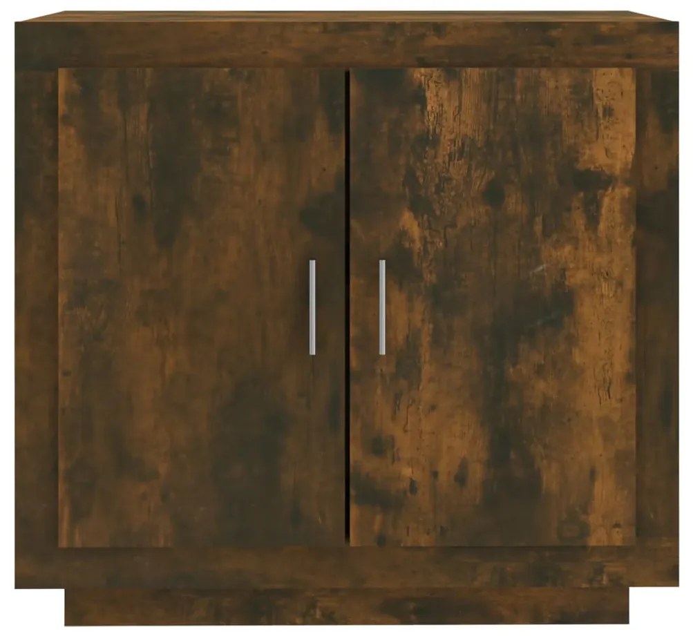 Credenza rovere anticato 80x40x75 cm in legno multistrato