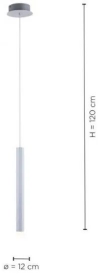 Leuchten Direkt 15202-95 - Lampadario LED su filo BRUNO LED/4,8W/230V