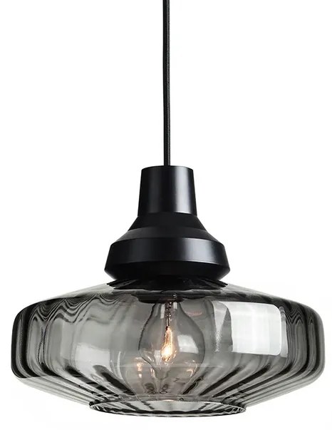 New Wave Optic Lampada A Sospensione Fumé - Design By Us