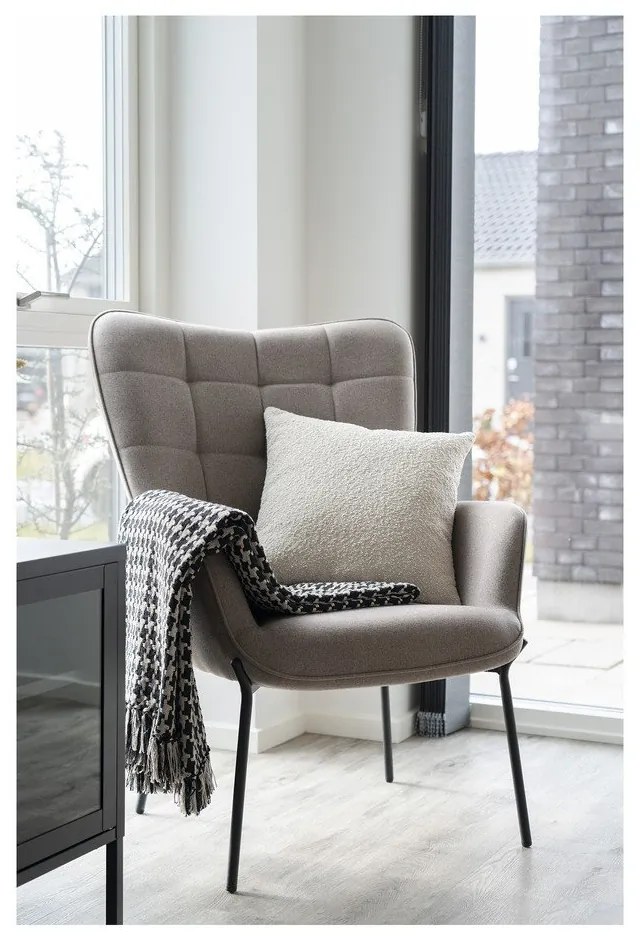 Poltrona grigio chiaro Glasgow - House Nordic