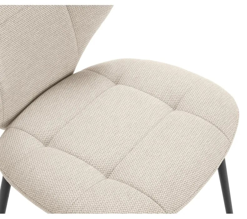 Sedie da pranzo in set color crema 2 pz Maori – Marckeric