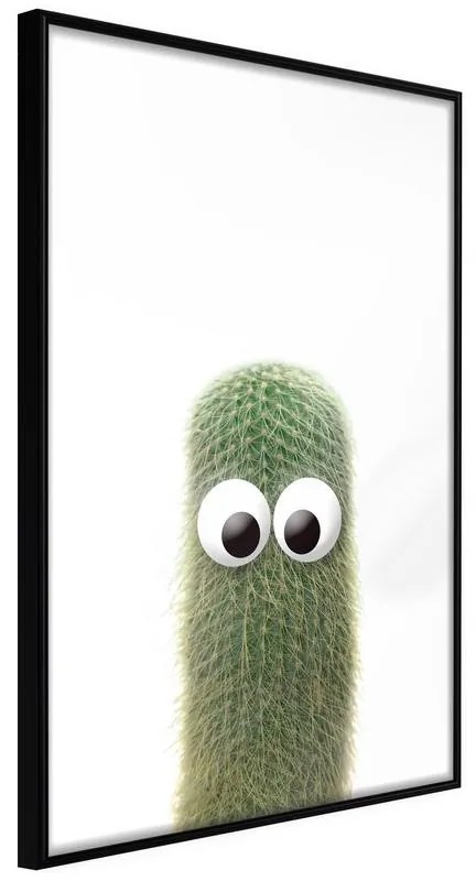 Poster  Funny Cactus IV  Cornice Quadri Cornice nera, Larghezza x Altezza Home decor 20x30