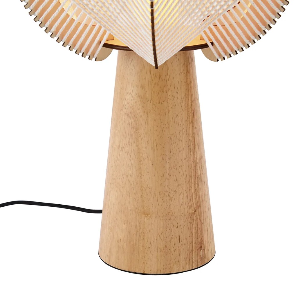 Lampada da tavolo Japandi Beige 45cm - Gertie