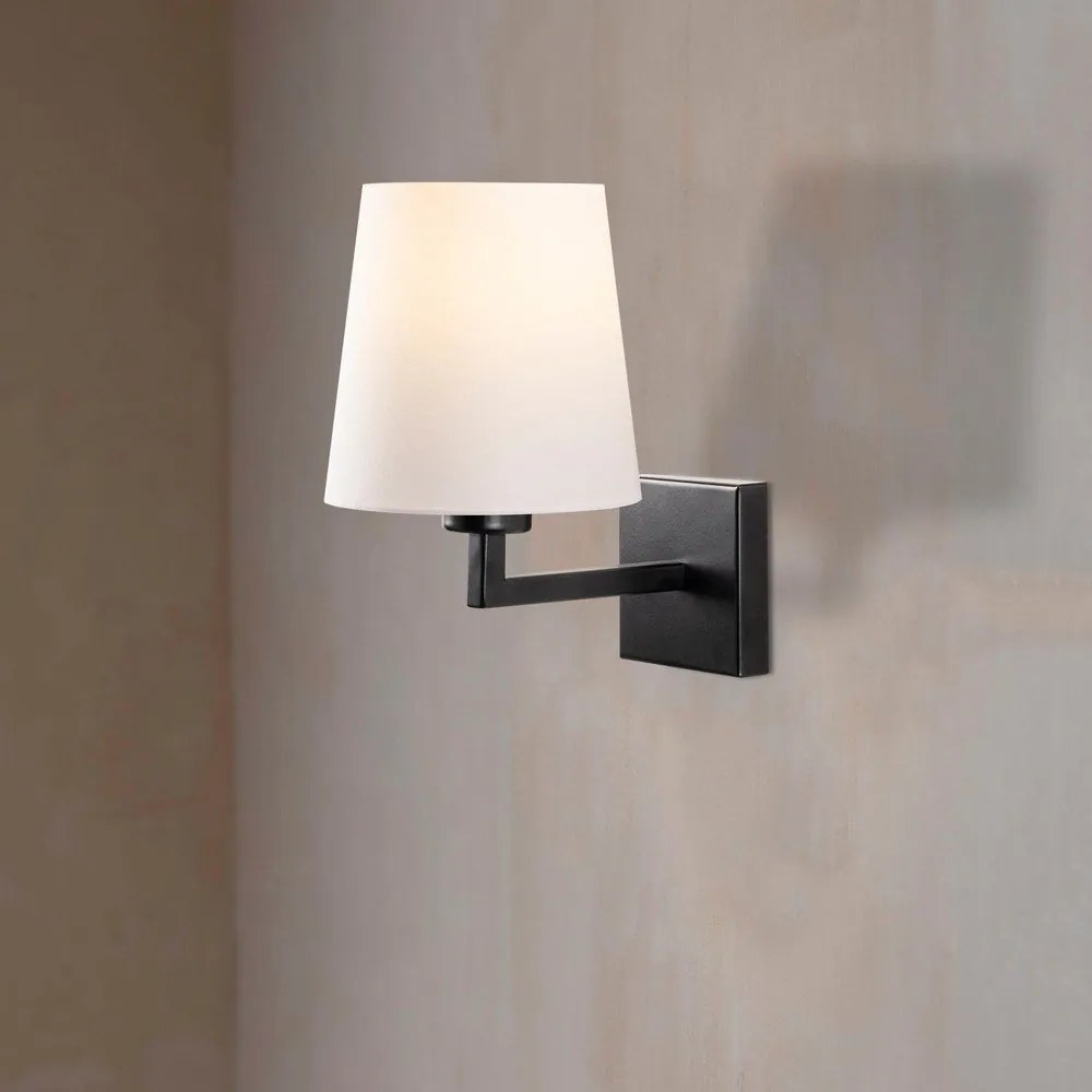 Lampada da parete bianca e nera Profil – Opviq lights