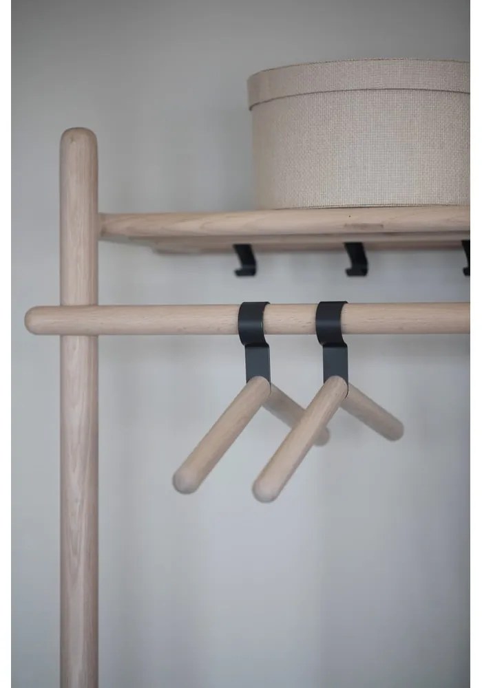 Set da ingresso in legno di quercia in colore naturale Milford - Rowico