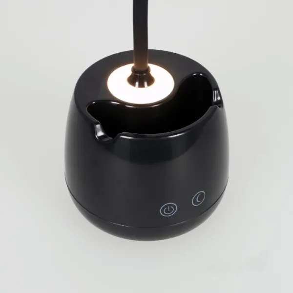 Lampada da tavolo flessibile ricaricabile a LED dimmerabile LUSIA LED/5W/5V 3000/4000K 1200 mAh nero
