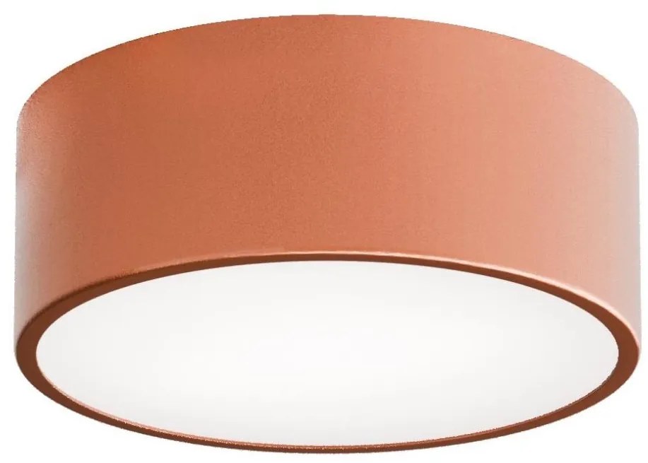 Plafoniera CLEO 1xE27/24W/230V diametro 20 cm rame