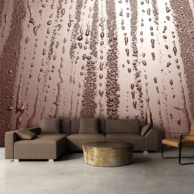 Fotomurale  Autumn drizzle  Colore Beige, Dimensioni e Misure 100x70