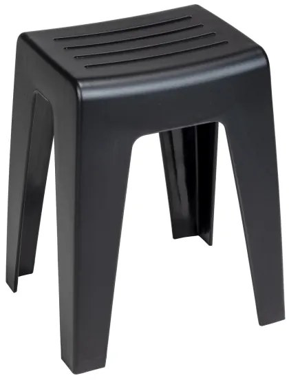 WENKO 25156100 - Sgabello KUMBA 38x47 cm nero