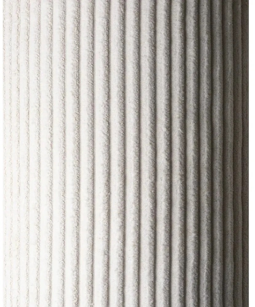 Cuscino per divano da bambini color crema con rivestimento in velluto a coste Roll – Wigiwama