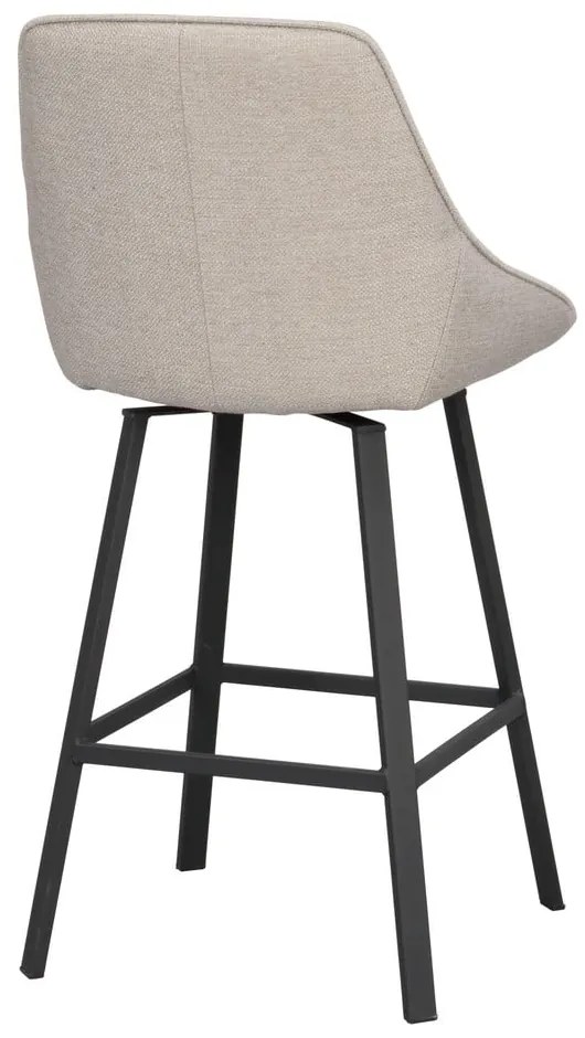 Sgabelli da bar beige in set di 2 (altezza seduta 65 cm) Alison - Rowico