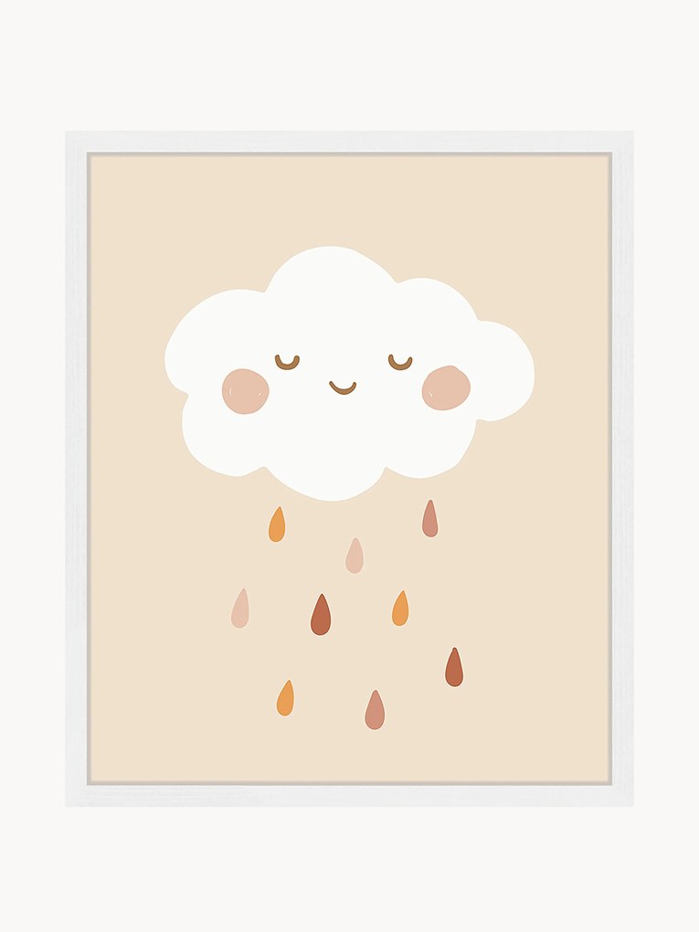 Stampa digitale incorniciata Lovely Rain