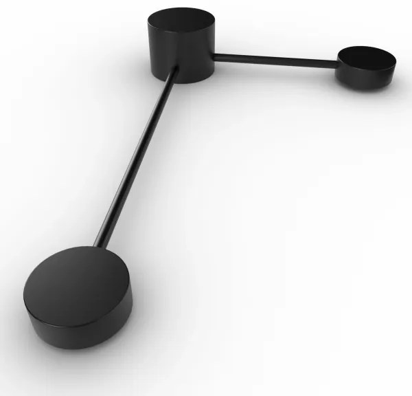 Applique a LED JOY 2xGX53/6W/230V nero