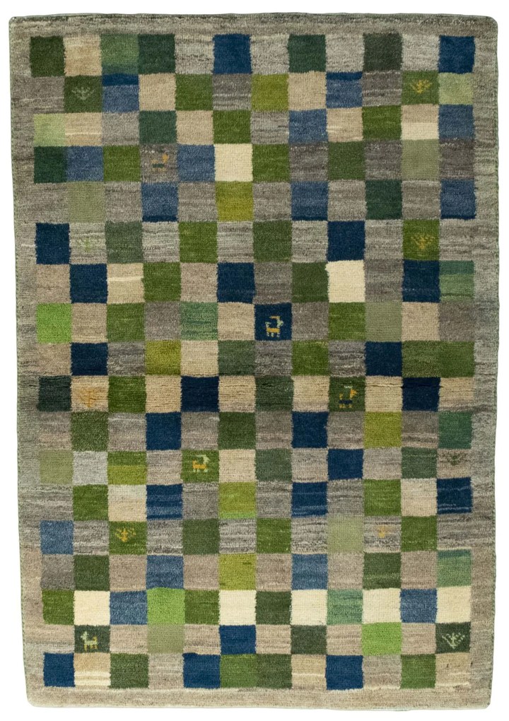 Gabbeh Tappeto 150x100 (Iran) Annodato A Mano