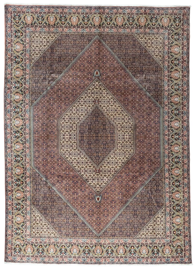 Bidjar Tappeto persiano 260 x 350 Rosso (Iran) Annodato A Mano