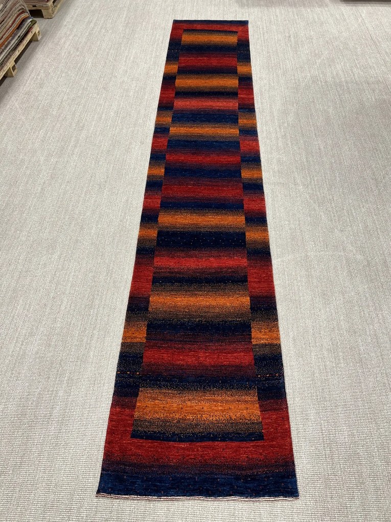 Loribaft Tappeto 80x460 (Iran) Annodato A Mano