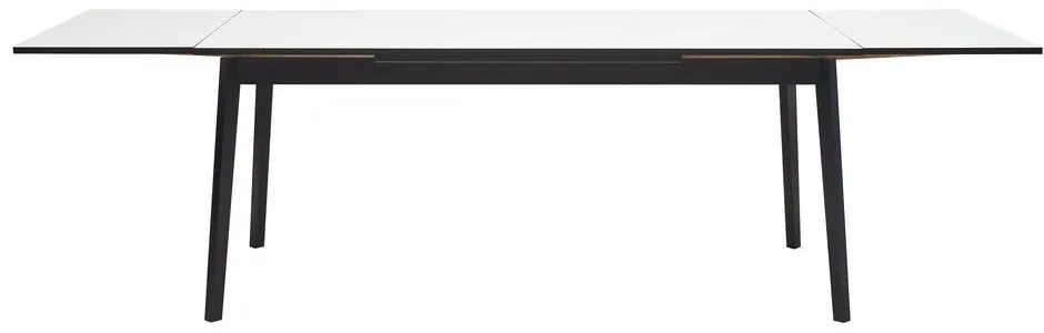 Tavolo da pranzo pieghevole bianco e nero in rovere Hammel , 180 x 90 cm Single - Hammel Furniture