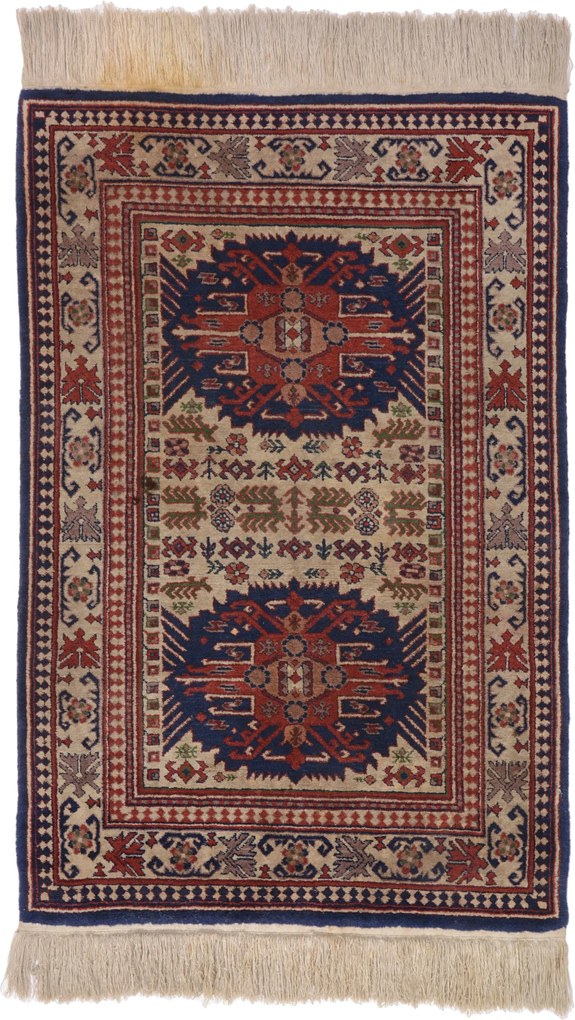 Persian Tappeto 60x90 (Iran) Annodato A Mano