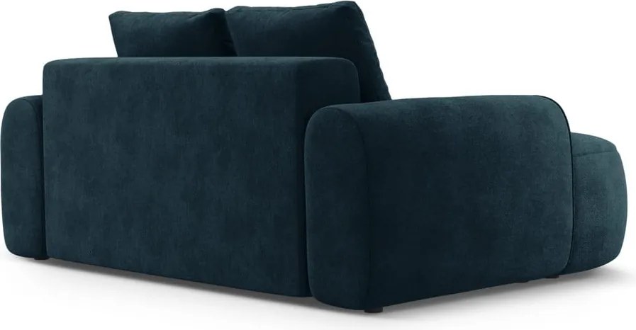 Divano color petrolio con rivestimento in velluto 175 cm Linz – Cosmopolitan Design