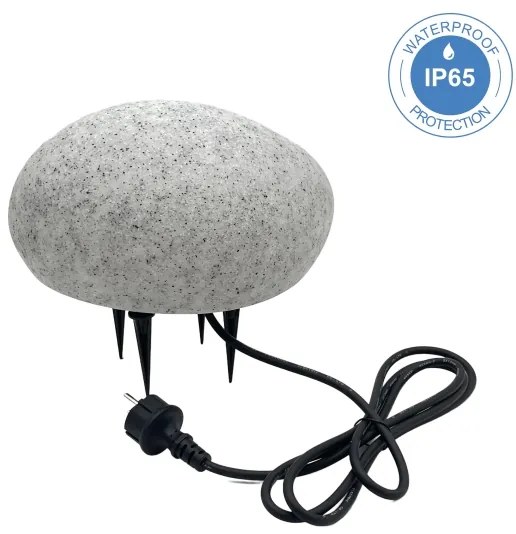 Lampada decorativa da esterno LUMISTONE 1xE27/15W/230V IP65 Ø 26,5 cm