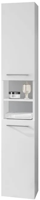 Colonna per mobile bagno Giò 2 ante P 34 x L 30 x H 175 cm bianco