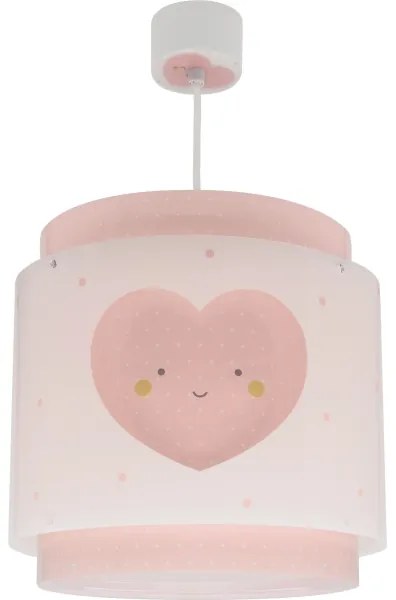 Dalber 76012S - Lampadario per bambini BABY DREAMS 1xE27/15W/230V rosa
