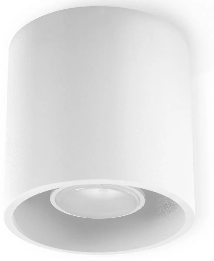 Plafoniera da Soffitto in Alluminio ORBIS 1 GU10 Bianca da Interno Colore del corpo Bianco