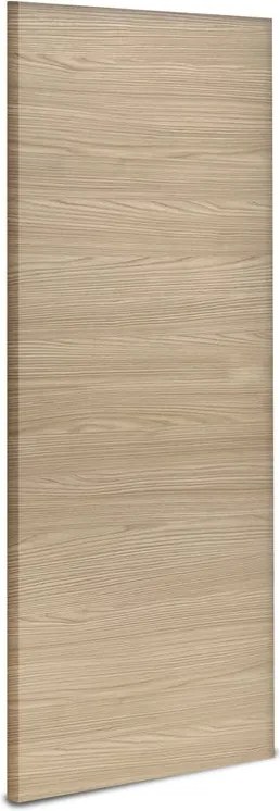 Anta per porta scorrevole Oxford miele in legno rovere, L 93 x H 212 cm spessore 44 mm, apertura reversibile