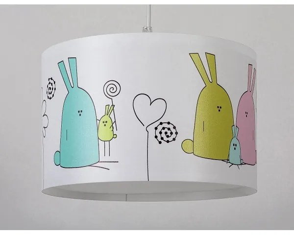 Rabalux 72166 - Lampadario a sospensione per bambini FLAPPY 1xE27/40W/230V