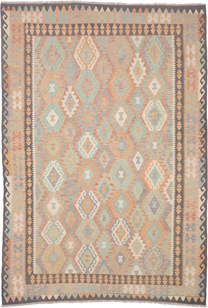 Kilim Tappeto 290x210 (Afghanistan) Tessuto A Mano