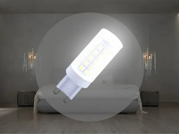 Lampadina LED G9/4,6W/230V 4000K