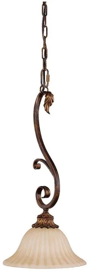 Feiss FE-SONOMAVALLEY-P - Lampadario a sospensione con catena SONOMA VALLEY 1xE27/60W/230V