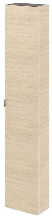 Colonna per mobile bagno Neo SENSEA 1 anta P 17 x L 30 x H 154 cm rovere naturale legno