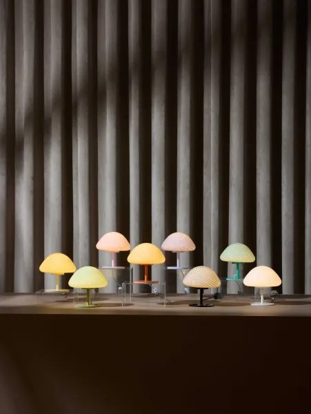 Halo Design 747016 - Lampada da tavolo CANDY MINI MUSH 1xG9/25W/230V Ø 17 cm beige