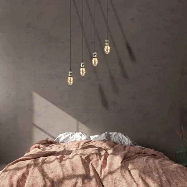 Lampadina LED DECO VINTAGE B75 E27/4W/230V 1800K