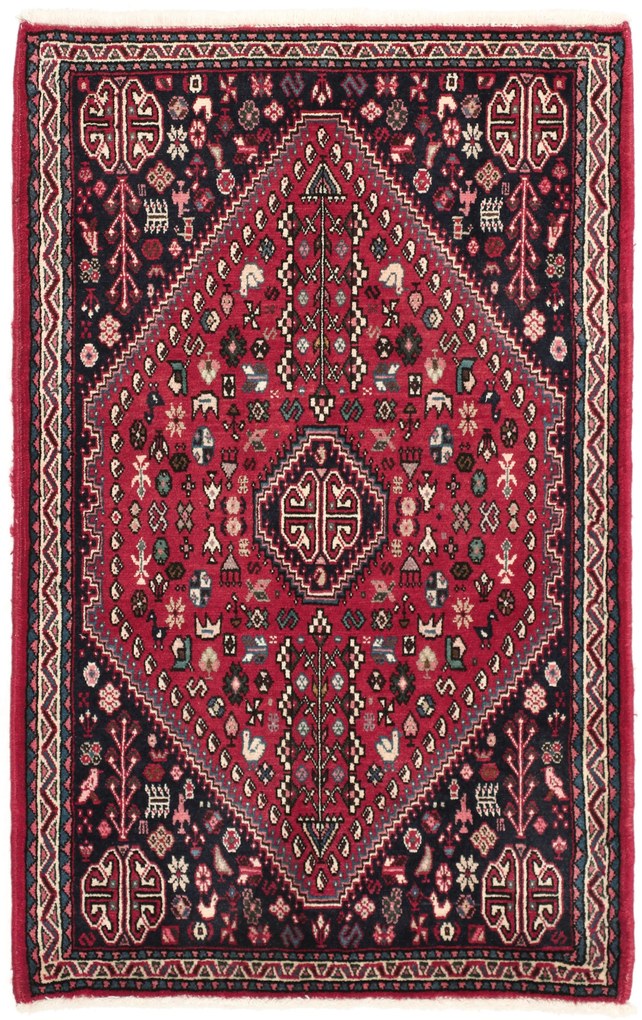 Abadeh Tappeto 110x70 (Iran) Annodato A Mano