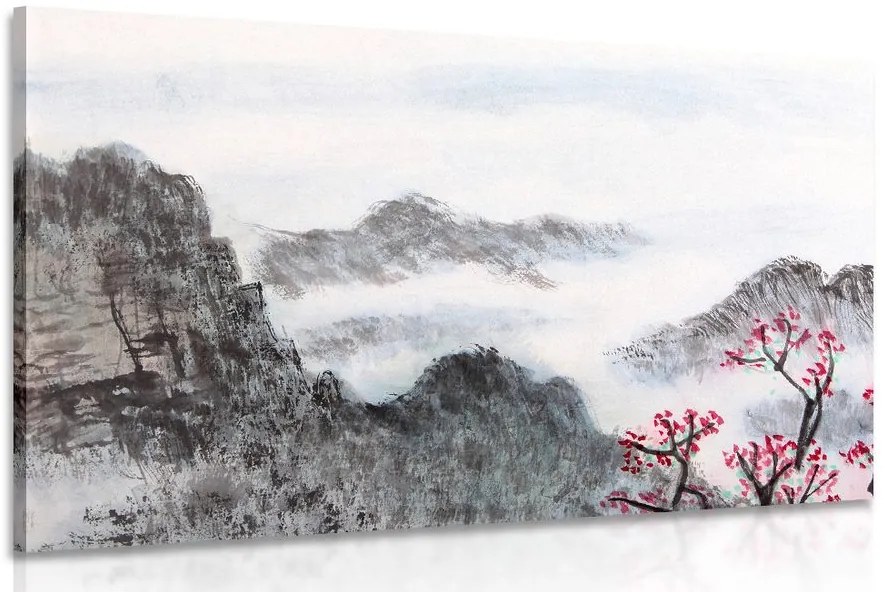 Quadro su tela – Pittura tradizionale cinese di paesaggio