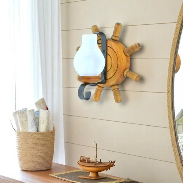 Applique TIMONA 1xE14/40W/230V faggio