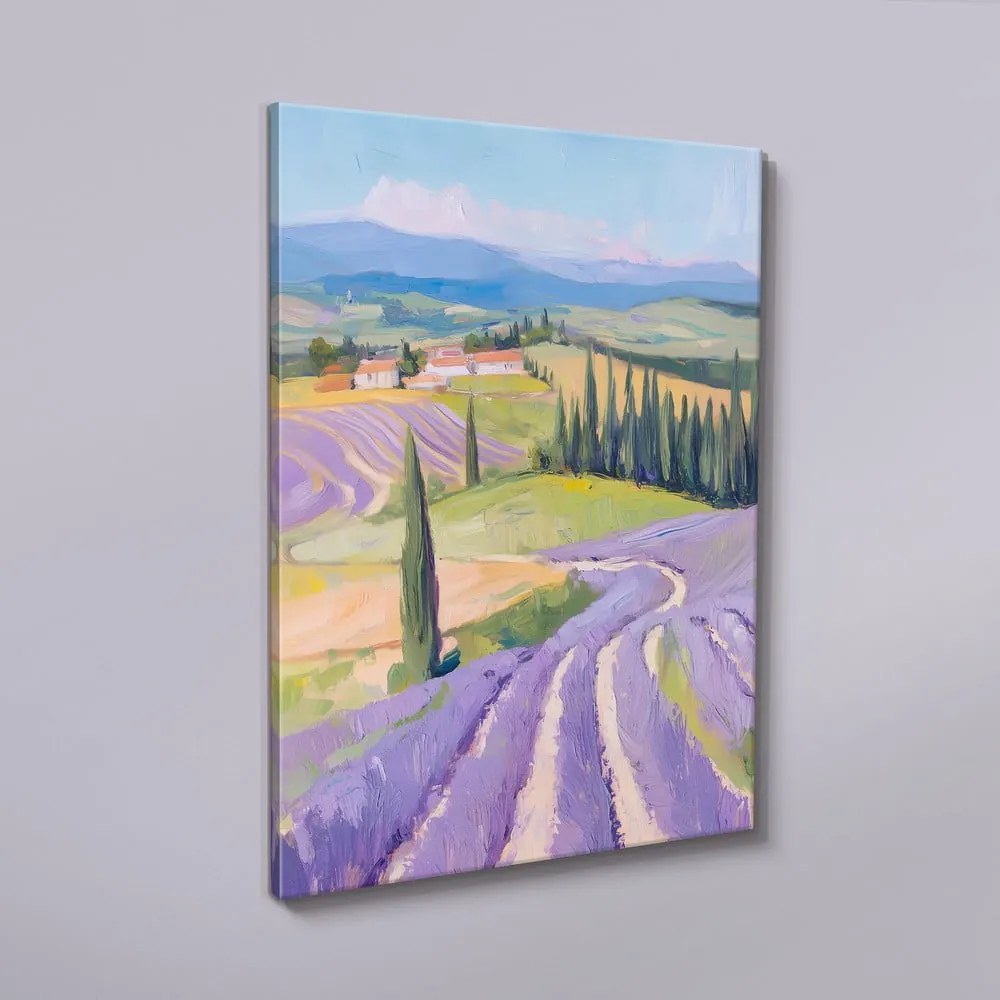 Dipinto 70x100 cm Purple Fields – Styler