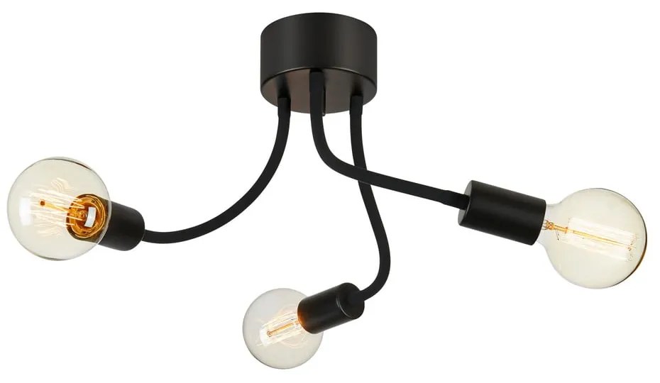 Apparecchio da soffitto nero Medua Ceiling 3L Medusa - Markslöjd