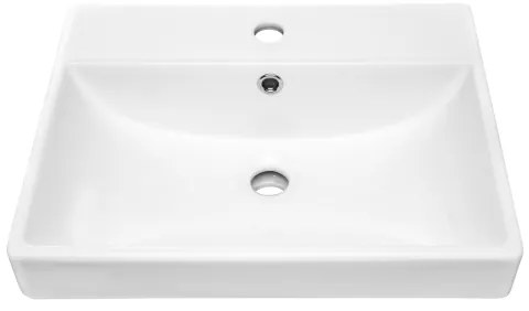 COMAD UN-RITA-GW-60 - Lavabo da appoggio RITA 60x40 cm ceramica bianco lucido