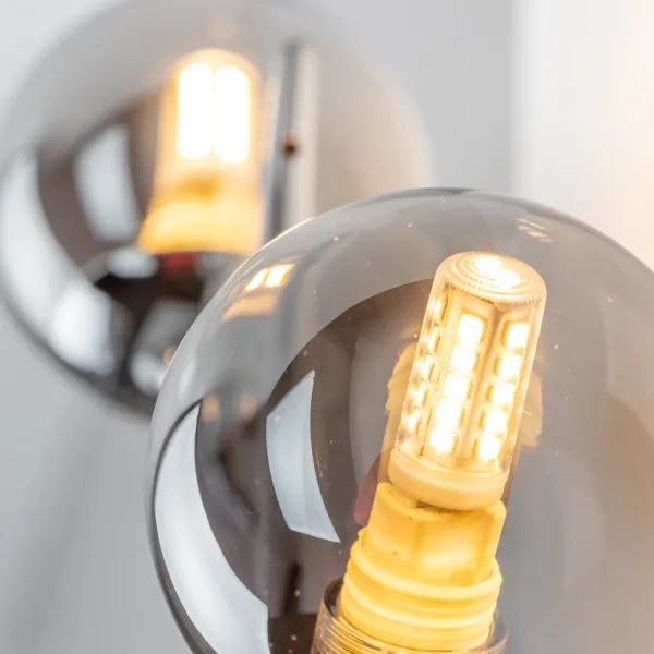 Brilagi - Applique a LED MISTEL 3xG9/3W/230V cromo lucido/fumé