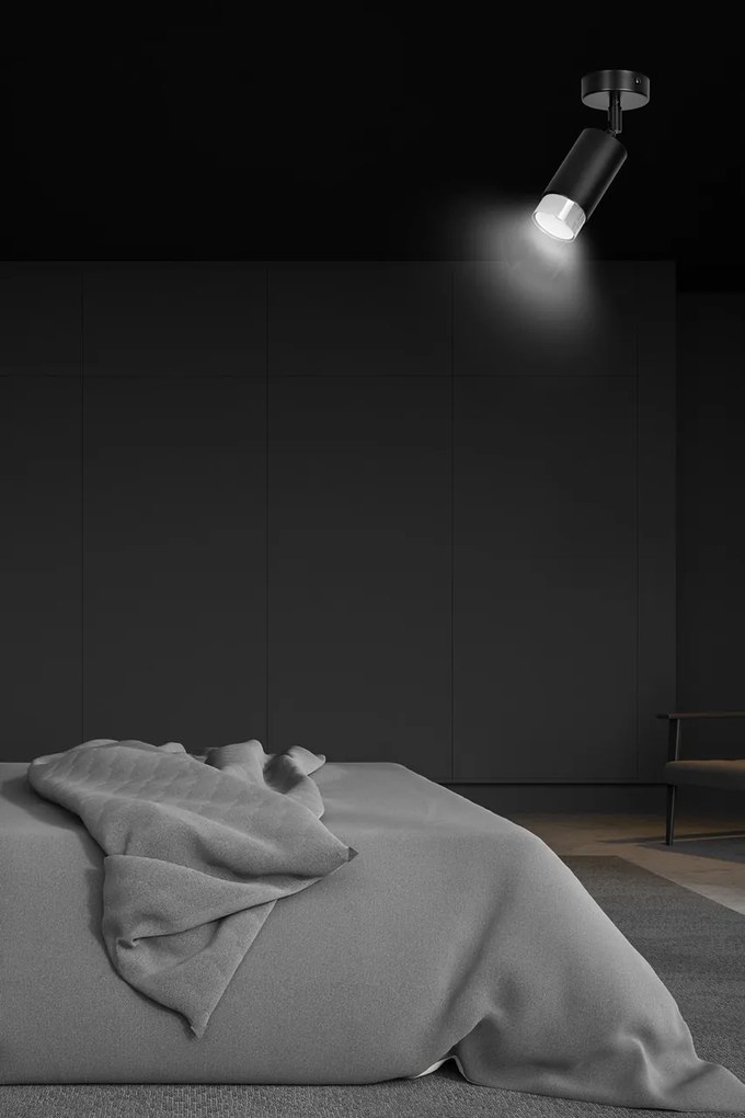 Lampada da soffitto e parete in Acciaio HIRO GU10