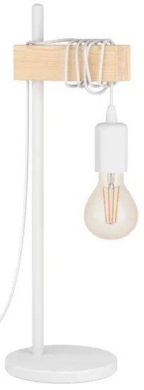 Eglo 33163 - Lampada da tavolo TOWNSHEND 1xE27/10W/230V