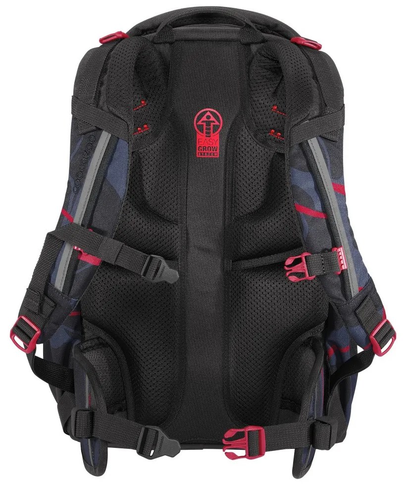 Zaino scuola coocazoo MATE, Lava Lines, certificato AGR