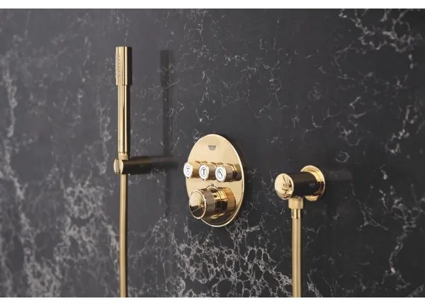 GROHE 28388GL0 - Flessibile doccia SILVERFLEX 1750 mm, finitura oro