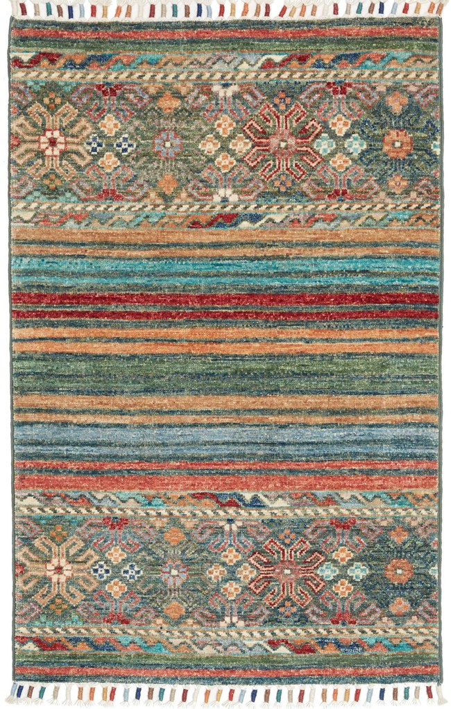 Samarkand Tappeto orientale 100x70 (Pakistan) Annodato A Mano