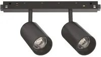 Proiettore Regolabile Ego Alluminio Nero 2 Luci Led 5W 3000K 1-10V