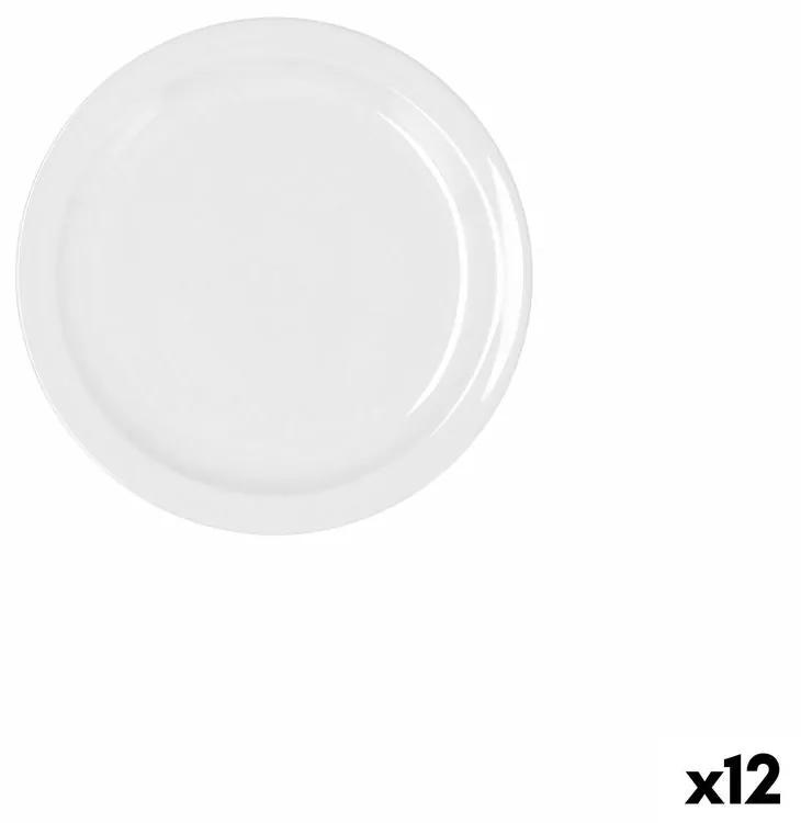 Piatto Bidasoa Glacial Pane Ceramica Bianco (16 cm) (Pack 12x)